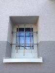 Fenstergitter aus V2A Material